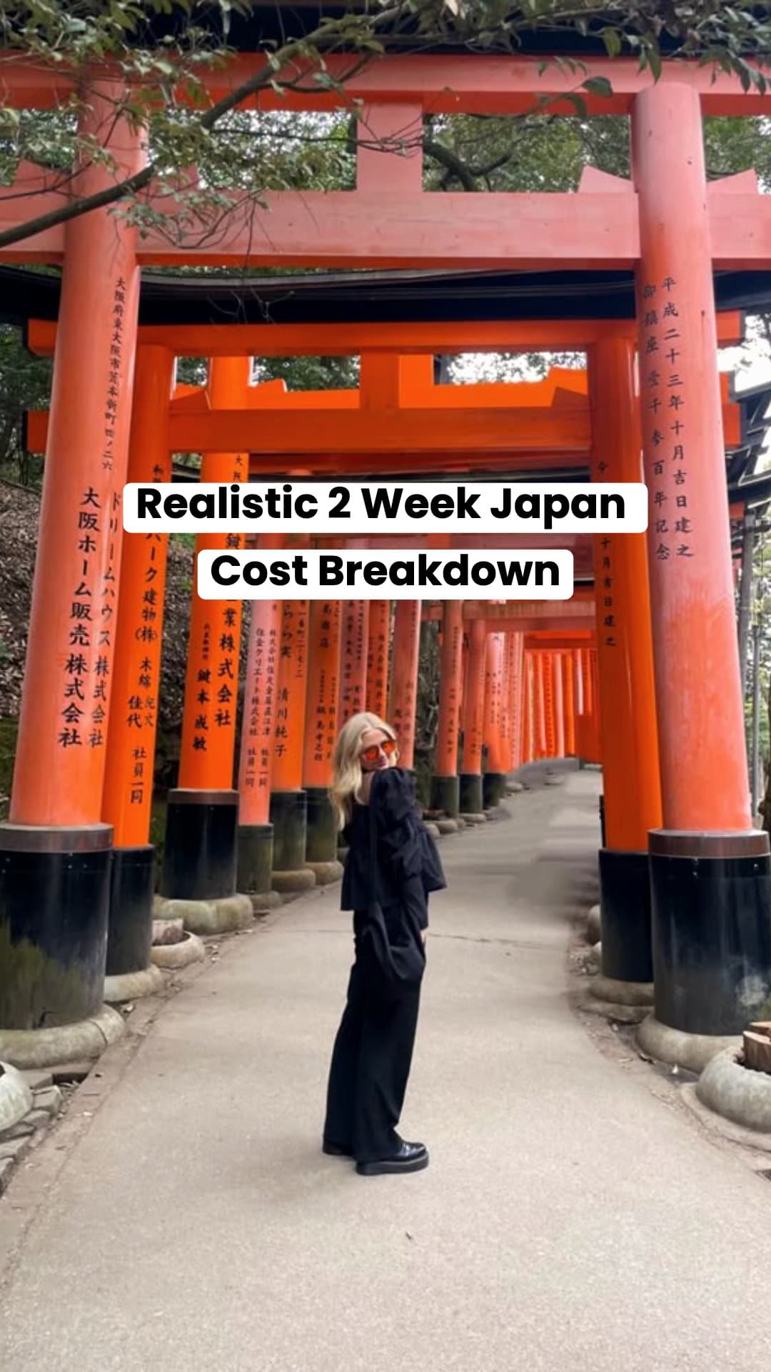 Realistic 2 Week Japan Cost Breakdown