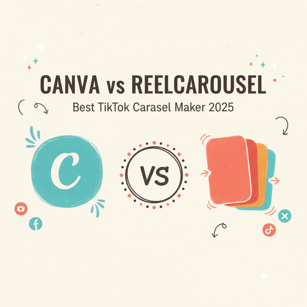 Canva vs ReelCarousel: Best Tool for TikTok & Instagram Carousels in 2026